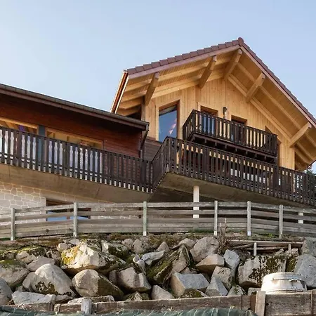 Luxueux Chalet Avec Vue Sur Les Pistes Et Le Hohneck Le Tholy Exterior photo