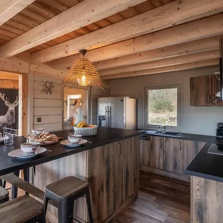 Luxueux Chalet Avec Vue Sur Les Pistes Et Le Hohneck Le Tholy Exterior photo